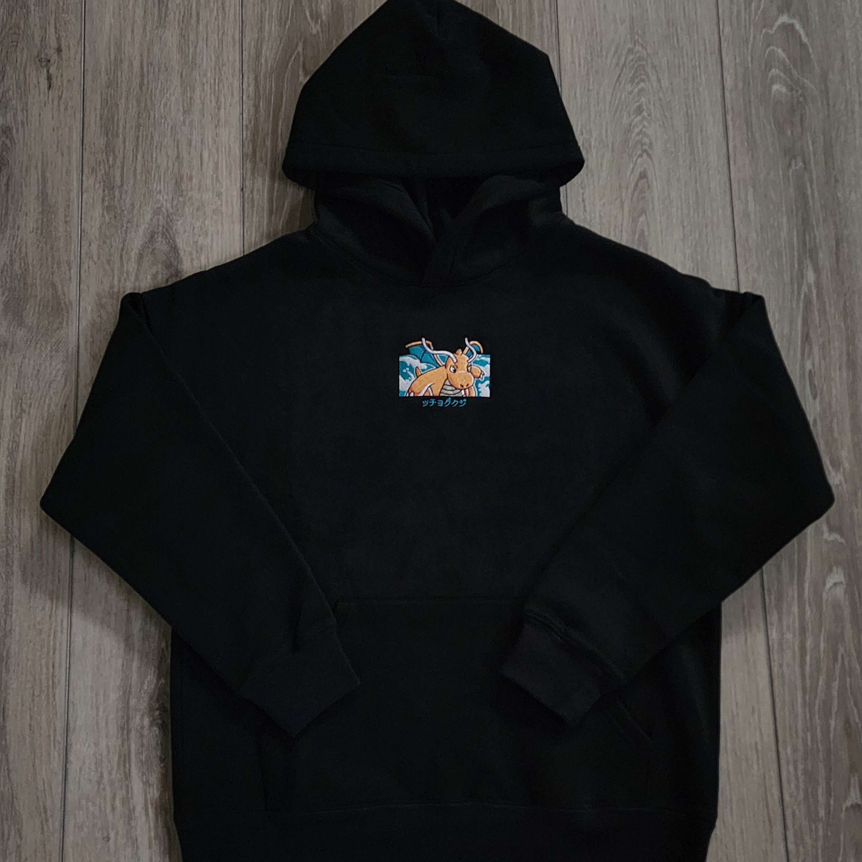 149 Embroidered Hoodie - Black – AKIRA WORLD
